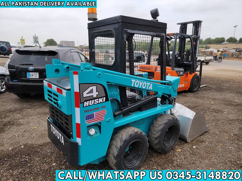 TOYOTA SDK4 Bobcat Skid Steer Mini Wheel Loader for Sale in Karachi PK 3