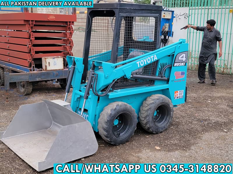 TOYOTA SDK4 Bobcat Skid Steer Mini Wheel Loader for Sale in Karachi PK 6