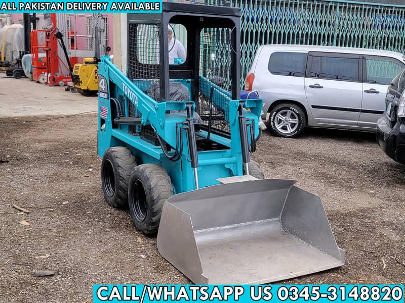 TOYOTA SDK4 Bobcat Skid Steer Mini Wheel Loader for Sale in Karachi PK 7