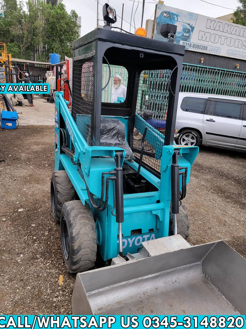 TOYOTA SDK4 Bobcat Skid Steer Mini Wheel Loader for Sale in Karachi PK 8