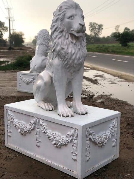 lion Sculpture 3d monument 1