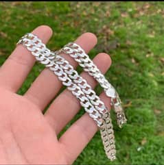 Pure Italian 925 Silver / Chandi Chain for Men