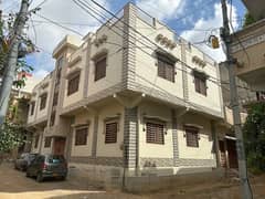 “Karachi” Brand New, West Open, Corner House, Ideal for 4 Families