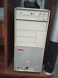 computer, cpu, lcd, mouse