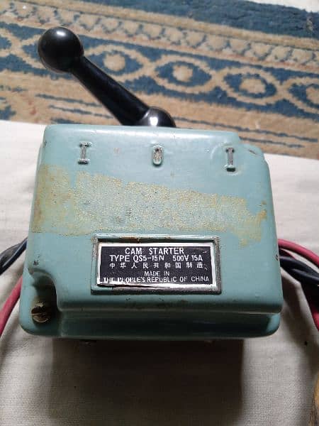 Changeover Switch for Generator 1