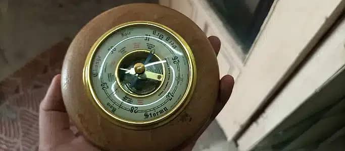 Barometer Air Pressure Meter Vintage Classical 6