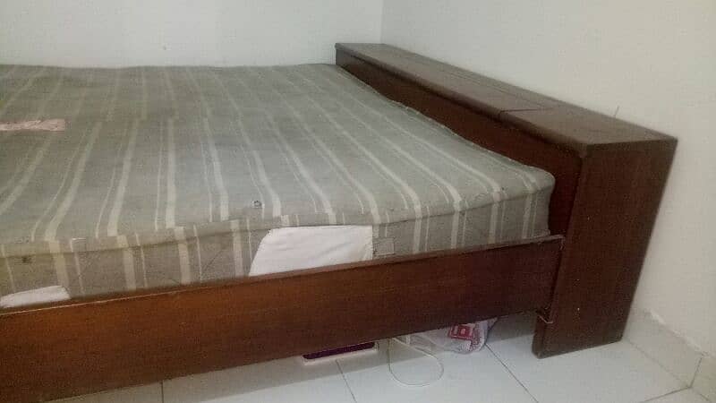 king Bed  with mattress 1