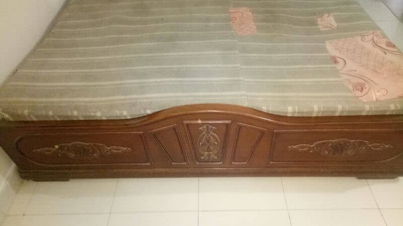 king Bed  with mattress 3