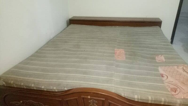 king Bed  with mattress 5