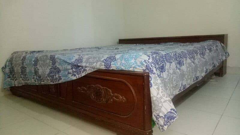 king Bed  with mattress 9