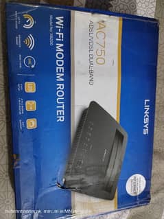 linksys Modem and Router 0