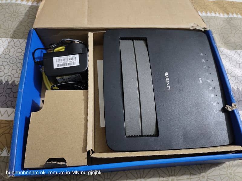 linksys Modem and Router 1