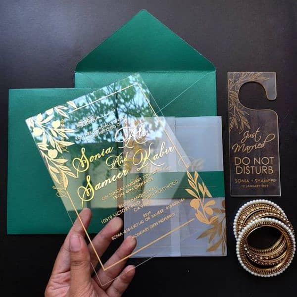 wedding Tray | pen | card | tags | gift box 1
