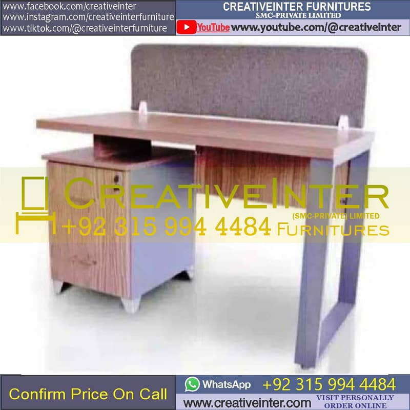 Office Conference Table Meeting Desk Workstation Chair Computer 14