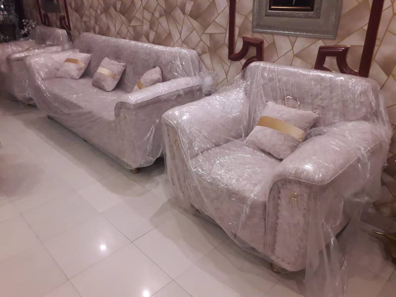 FIVE SEATERS SOFA SET TURKISH CLOTH 1