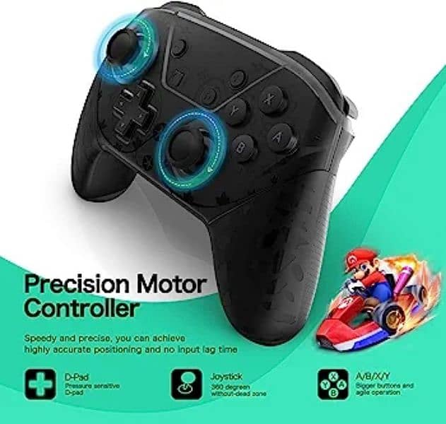 Compatible with Switch Pro Controller for Switch Lite/OLED/PC 3