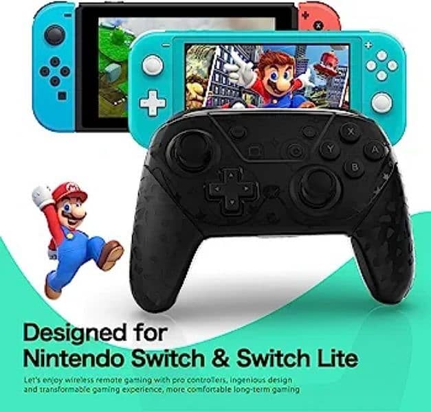 Compatible with Switch Pro Controller for Switch Lite/OLED/PC 6