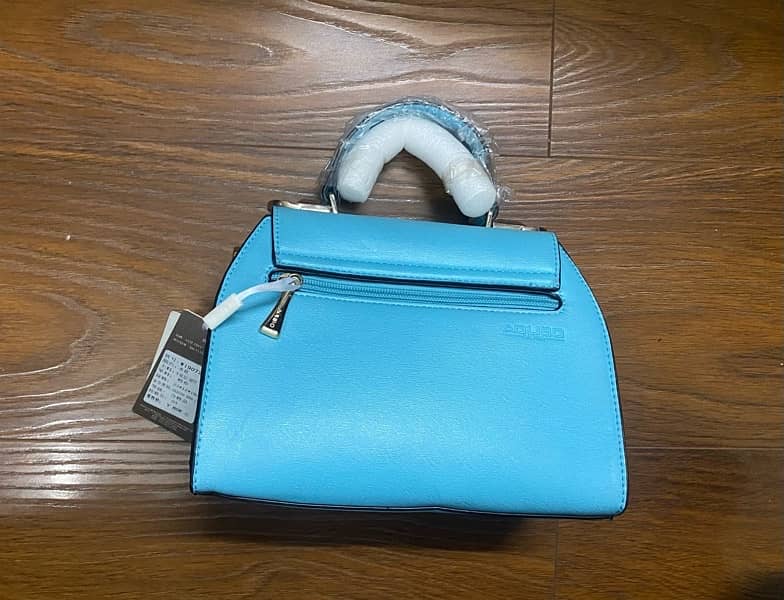 imported brand new tagged blue hand bag for sale 4
