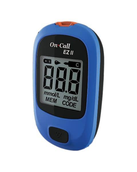 On Call EZ II GlucoMeter Blood Glucose Monitor 1