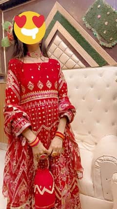 urgent sell maxi full heavy embroided