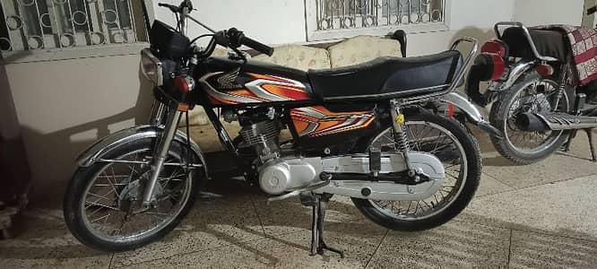 Honda CG-125 2022 karachi No
