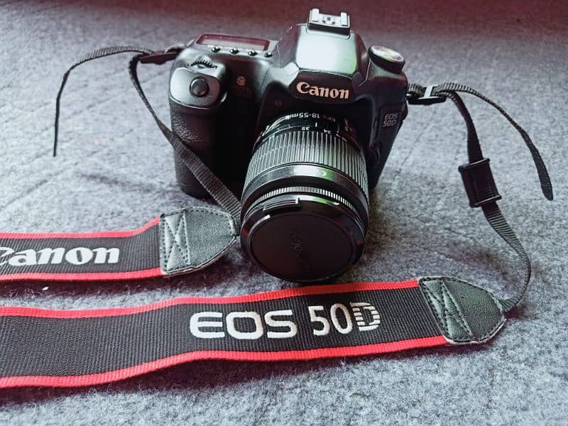 dslr camera canon 50d lens 18-55mm 1