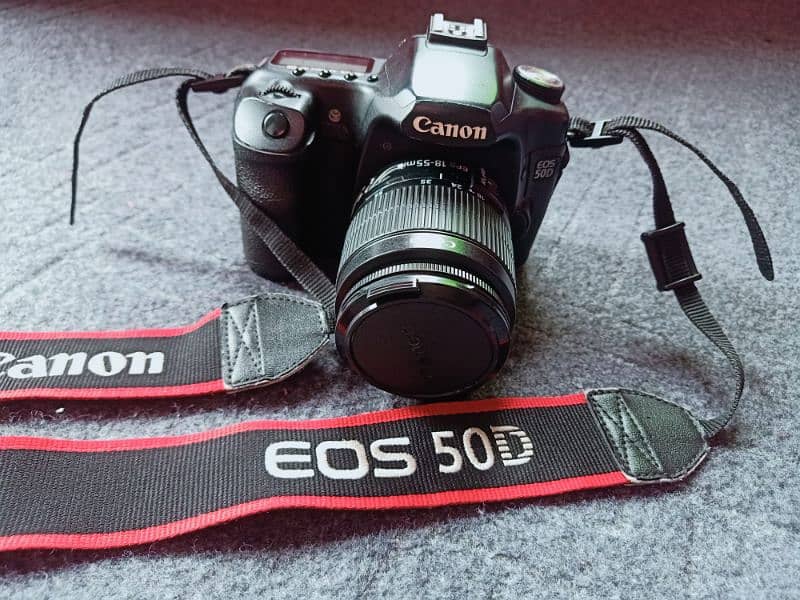 dslr camera canon 50d lens 18-55mm 4