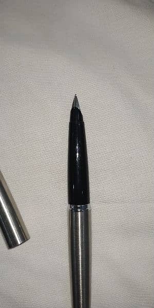 Parker fountain pen silver color 5