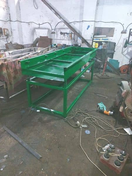 linear and round vibro sifter powder screener 5