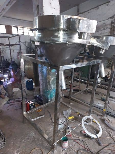 linear and round vibro sifter powder screener 3