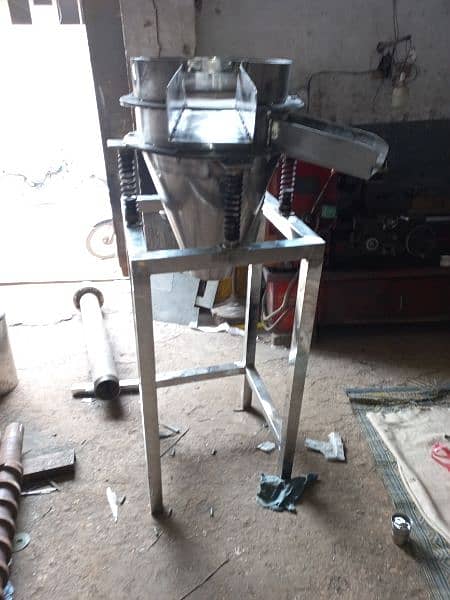 linear and round vibro sifter powder screener 6