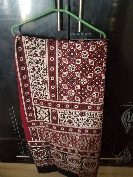 New hand made sindhi Ajrak (shawl ) 0