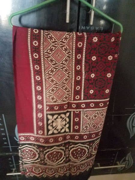 New hand made sindhi Ajrak (shawl ) 1