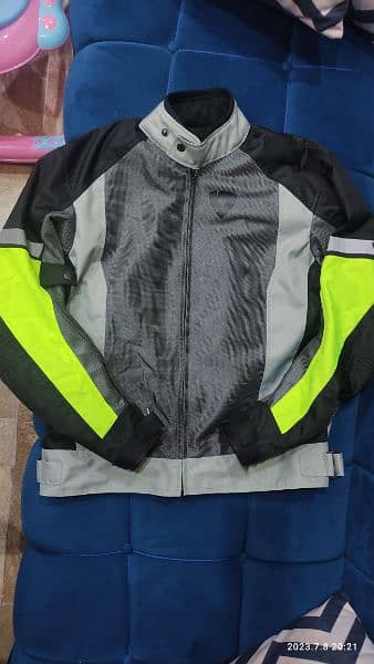 motorbike touring waterproof padded jacket 2