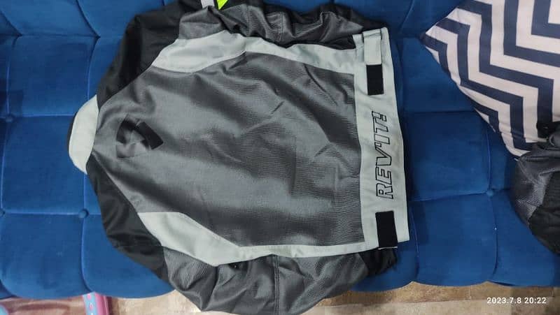 motorbike touring waterproof padded jacket 4