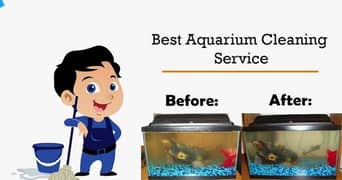 Best Aquarium Cleaning Services And Maintenance Available !!!