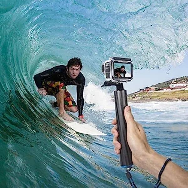 Handgrip for go pro fusion go pro handgrip waterproof floating grip 2