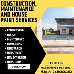 we offer construction/paint job/maintainance and all related services