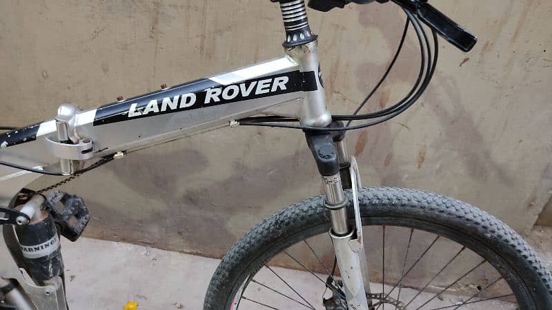 LAND ROVER original aluminium body bicycle 2