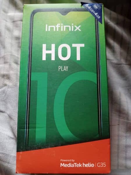 Infinix hot 10 play 4/64 y 4