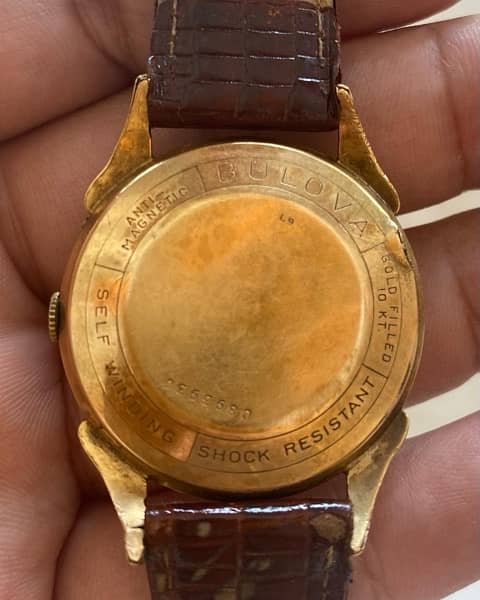 Bulova Watch 10K Gold Filled 1