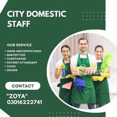 Maids / cook / Nanny / Driver All kinds Domestic staff provider