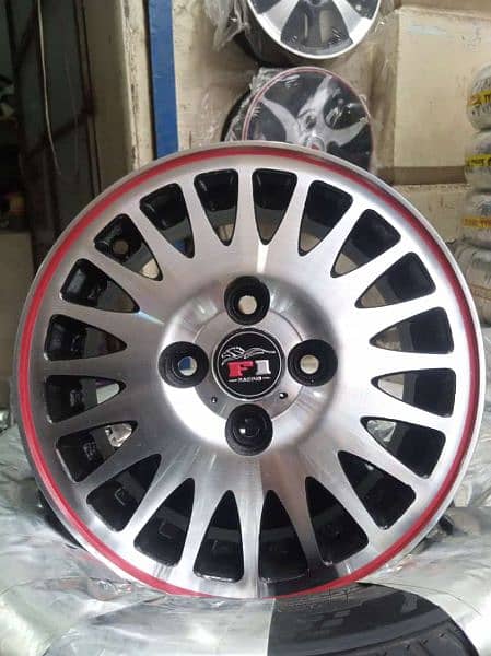 GENUINE ALLOY RIMS FOR EVERY, HEYJET AND NEW ALUTO, 1