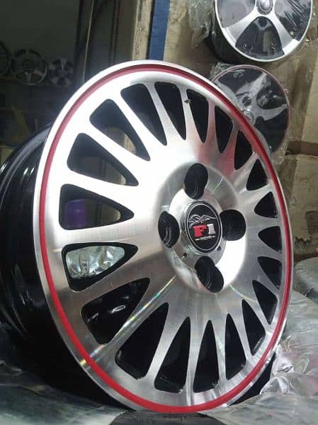 GENUINE ALLOY RIMS FOR EVERY, HEYJET AND NEW ALUTO, 2