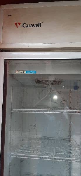 caravell chiller double doors