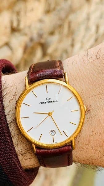 continental swiss made watch original 1
