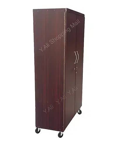 5x3 Feet Wooden two door cupboard wardrobe cabinet 2