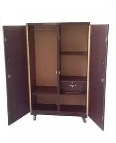 5x3 Feet Wooden two door cupboard wardrobe cabinet