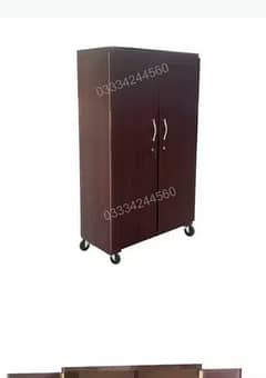 6x3 feet wooden cupboard wardrobe almari cabinet safe furniture 0