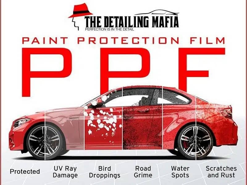 Car ppf panit protection film stealth ppf and wrap Full Body Door Step 1